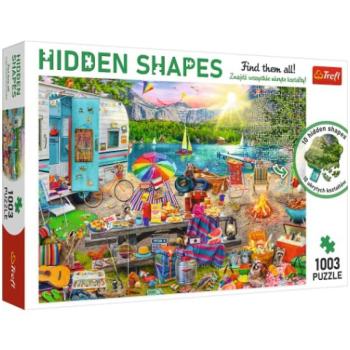 Hidden Shapes: Lakókocsis utazás 1000db-os puzzle - Trefl kép