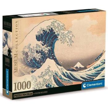 Hokusai - A Nagy hullám Kanagawánál 1000db-os puzzle - Clementoni kép