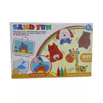 Homokfestő készlet - Állatok kép