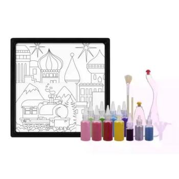 Homokkép készítő készlet - Karnevál kép