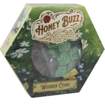 Honey Buzz Wooden Coins, társasjáték kiegészítő kép