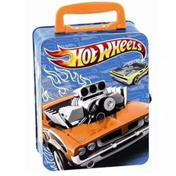 Hot Wheels: Autótároló bőrönd 18 autóra kép