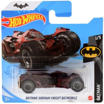 Hot Wheels: Batman Arkham Knight Batmobile bordó 1/64 kisautó - Mattel kép