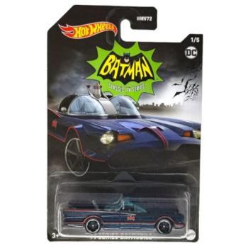 Hot Wheels: Batman TV Series Batmobile kisautó 1/64 - Mattel kép