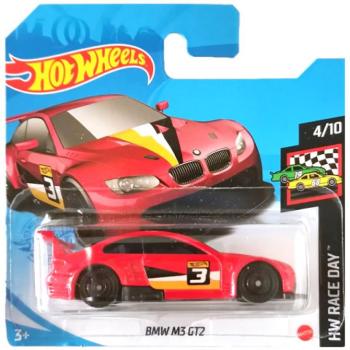 Hot Wheels: BMW M3 GT2 piros kisautó 1/64 - Mattel kép