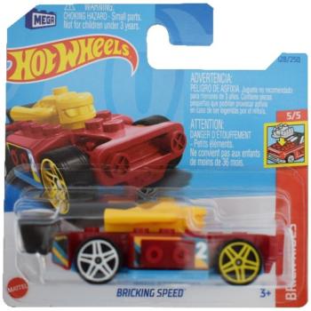 Hot Wheels: Bricking Speed bordó kisautó 1/64 - Mattel kép