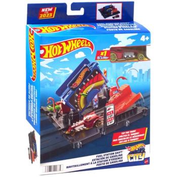 Hot Wheels: City Fuel Station Shift kezdő pályaszett - Mattel kép