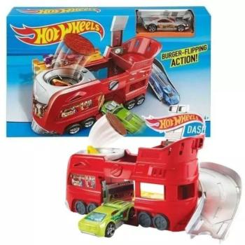 Hot Wheels City: Gyorséttermi hajsza pályaszett kép
