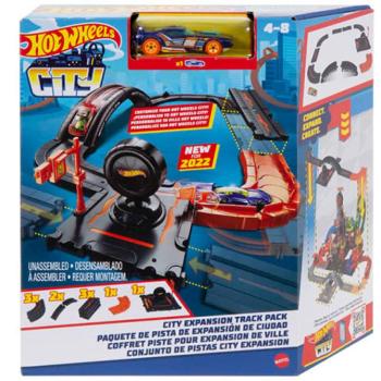 Hot Wheels City pályacsomag kisautóval - Mattel kép