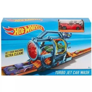 Hot Wheels City: Sugárhajtású autómosó pályaszett kép