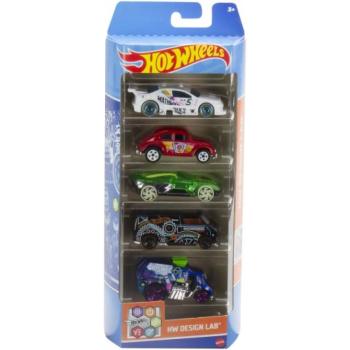 Hot Wheels: Design Lab 5db-os kisautó szett - Mattel kép