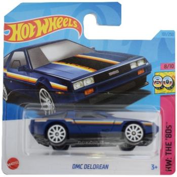 Hot Wheels: DMC Delorean kék kisautó 1/64 - Mattel kép