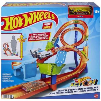 Hot Wheels: Függőleges kanyarpálya játékszett - Mattel kép