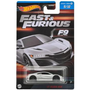 Hot Wheels: Halálos Iramban 2017 Acura NSX kisautó 1/64 - Mattel kép