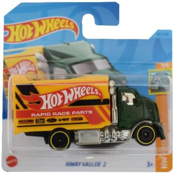 Hot Wheels: Hiway Hauler 2 sárga kisautó 1/64 - Mattel kép