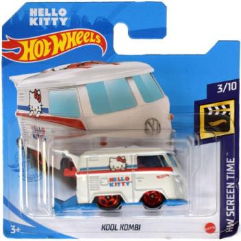 Hot Wheels: Kool Kombi Hello Kitty kisautó 1/64 - Mattel kép