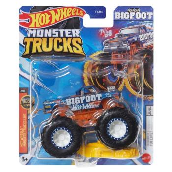 Hot Wheels Monster Trucks: 4x4x4 Bigfoot kisautó 1/64 - Mattel kép