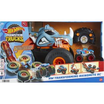 Hot Wheels: Monster Trucks átalakítható távirányítós autó - Rhinomite kép