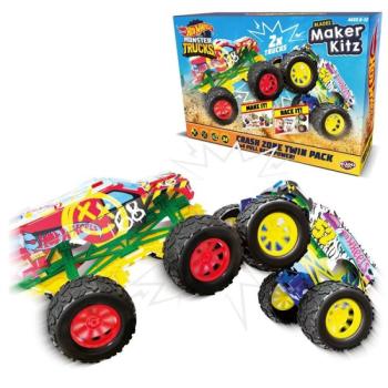 Hot Wheels Monster Trucks: Csináld magad Szörnyverda - 2 db-os kép