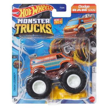 Hot Wheels Monster Trucks: Dodge Ram 1/64 kisautó - Mattel kép