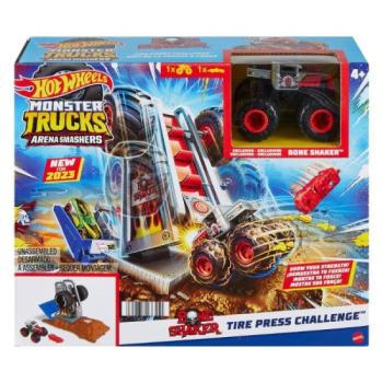 Hot Wheels: Monster Trucks Live aréna Bone Shaker kisautóval - Elődöntő kép