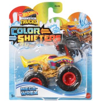 Hot Wheels Monster Trucks: Mega Wrex színváltós monster kisautó 1/64 - Mattel kép