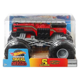 Hot Wheels: Monster Trucks Oversized 5 Alarm járgány 1/24 - Mattel kép