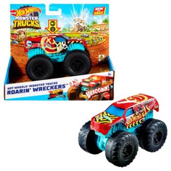 Hot Wheels Monster Trucks: Roarin Wreckers kisautó hangeffektekkel 1:43 kép