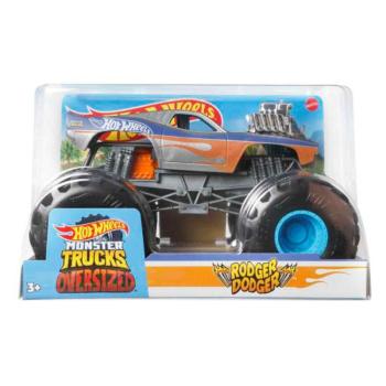 Hot Wheels Monster Trucks: Rodger Dodger fém monster autómodell 1/24 - Mattel kép