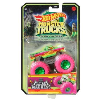 Hot Wheels Monster Trucks: Sötétben világító kisautó - Midwest Madnes kép