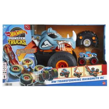 Hot Wheels Monster Trucks: Távirányítós átalakítható Rhinomite - Mattel kép