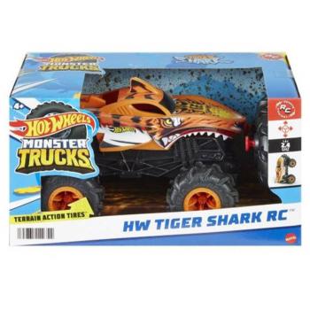 Hot Wheels: Monster Trucks távirányítós Tiger Shark autó - Mattel kép