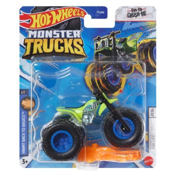 Hot Wheels Monster Trucks: Tri To Crush Me kismotor 1/64 - Mattel kép