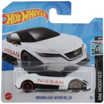 Hot Wheels: Nissan Leaf Nismo RC-02 fehér kisautó 1/64 - Mattel kép