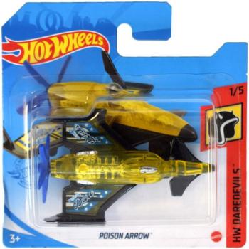 Hot Wheels: Poison Arrow sárga kisrepülő 1/64 - Mattel kép