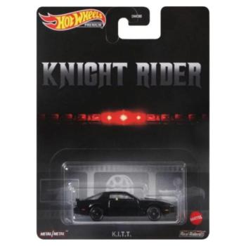 Hot Wheels: Premium Real Rides Knight Rider K.I.T.T. kisautó 1/64 - Mattel kép