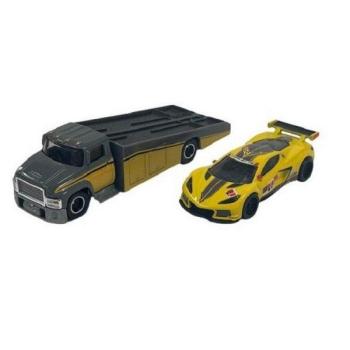 Hot Wheels prémium szállító jármű - Corvett C8.R Carry On kép