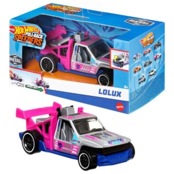 Hot Wheels: Pull-Back Speeders Lolux hátrahúzható fém kisautó modell 1/43 - Mattel kép