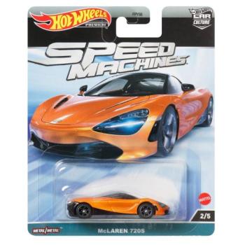 Hot Wheels: Speed Macines McLaren 720S kisautó, 1:64 kép