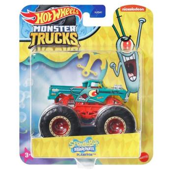 Hot Wheels: Spongyabob Monster Trucks - Plankton - Mattel kép