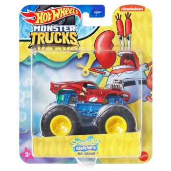 Hot Wheels: Spongyabob Monster Trucks - Rák Úr - Mattel kép