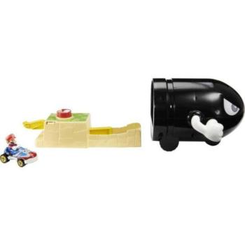 Hot Wheels Super Mario Kart Bullet Bill pálya szett kép