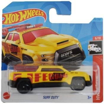 Hot Wheels: Surf Duty sárga kisautó 1/64 - Mattel kép