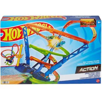 Hot Wheels Szédületes ciklon játékszett - Mattel kép