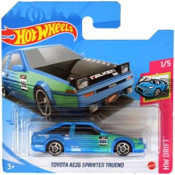 Hot Wheels: Toyota AE86 Sprinter Trueno kisautó 1/64 - Mattel kép