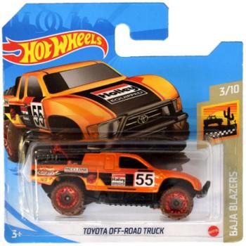 Hot Wheels: Toyota Off-Road Truck narancssárga kisautó 1/64 - Mattel kép