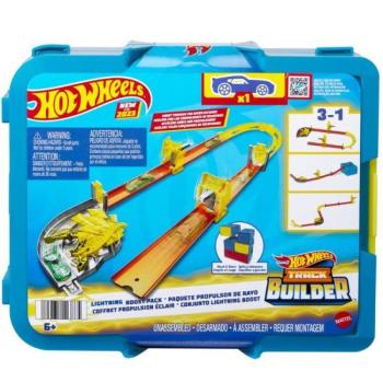 Hot Wheels: Track Builder Deluxe - Természeti erők pályaszett kép