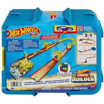 Hot Wheels: Track Builder Természeti erők villám deluxe pálya szett - Mattel kép