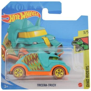 Hot Wheels: Tricera-Truck türkizkék kisautó 1/64 - Mattel kép