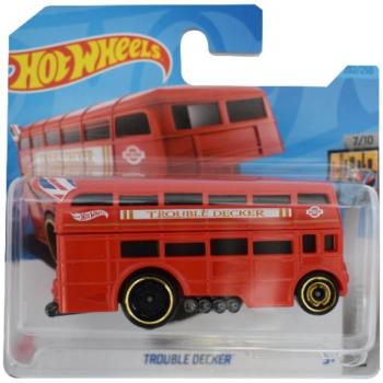 Hot Wheels: Trouble Decker kisautó 1/64 - Mattel kép